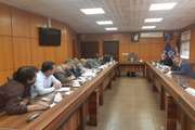 جلسه قرارگاه امنیت غذایی جهاد کشاورزی در دامپزشکی گیلان برگزار شد