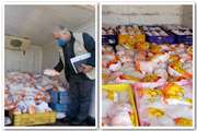 چهارمین مورد جلوگیری از خروج مرغ کشتاری بدون گواهی حمل  بهداشتی قرنطینه ای در شهرستان رودسر 