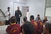 کلاس آموزشی تب کریمه کنگو درکشتارگاه دام سالم تالش برگزار شد