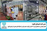 نظارت بهداشتی بر استحصال بیش از 38 هزار تن گوشت سفید و قرمز در کشتارگاههای صنعتی دام و طیور شهرستان لنگرود