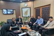 مدیرکل دامپزشکی گیلان با فرماندار سیاهکل دیدار کرد