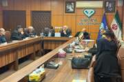 جلسه قرارگاه استانی پیشگیری و کنترل بیماری تب برفکی در اداره کل دامپزشکی استان گیلان تشکیل شد