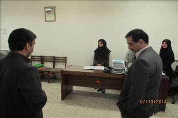 دیدار صمیمی مدیرکل با کارکنان