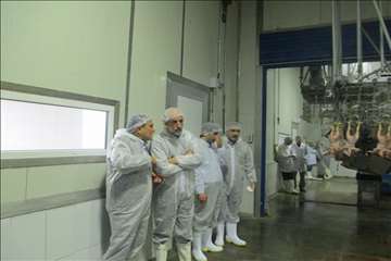 بازدید ریاست سازمان دامپزشکی کشور بهمراه هیئت روسی از مراکز تحت نظارت دامپزشکی گیلان(جوجه کشی و کشتا