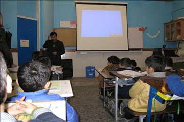 آموزش بيماريهاي مشترك در مدارس انزلي