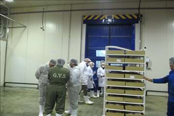 بازدید ریاست سازمان دامپزشکی کشور بهمراه هیئت روسی از مراکز تحت نظارت دامپزشکی گیلان(جوجه کشی و کشتا