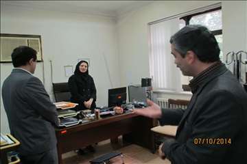 دیدار صمیمی مدیرکل با کارکنان