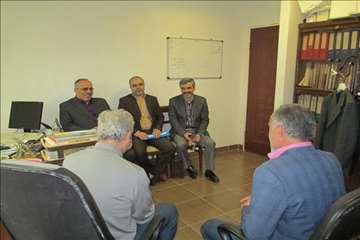 بازدید مدیر کل امور استانها از دامپزشکی گیلان