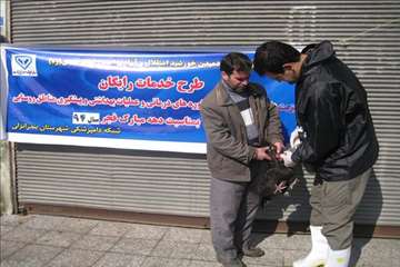 خدمات بهداشتی پیشگیری دامپزشکی گیلان -دهه فجر 94