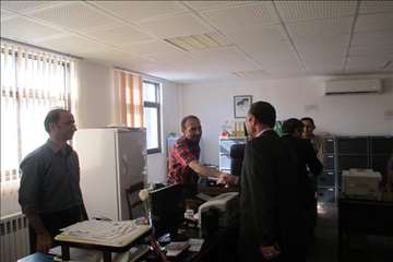 دیدار صمیمی مدیر کل با همکاران ( 4 شهریور 95 )