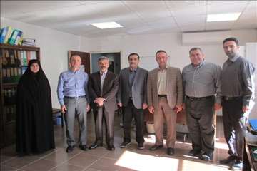 دیدار صمیمانه مدیرکل با همکاران بمناسبت روز دامپزشکی- 96 