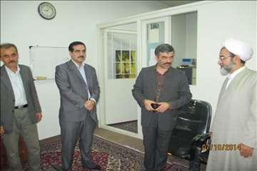 دیدار صمیمی مدیرکل با کارکنان