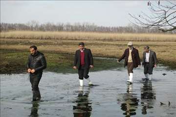 بازدید دکتر خلج از گیلان - دیماه 95