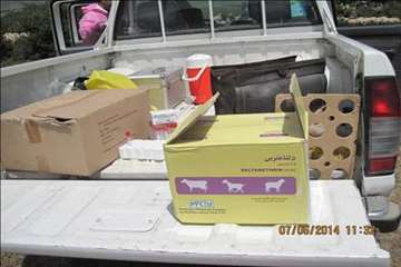 حمام ضد کنه  در مناطق ییلاقی گیلان