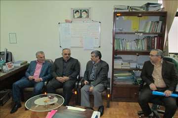 بازدید مدیر کل امور استانها از دامپزشکی گیلان