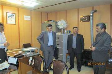 دیدار صمیمی مدیرکل با کارکنان