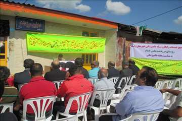 طرح تجمیع عملیات فنی دامپزشکی در مرز دشت خمام به مناسبت هفته دامپزشکی(13 مهر 95)