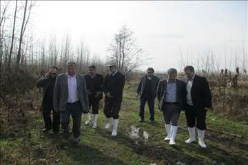 بازدید دکتر خلج از گیلان - دیماه 95