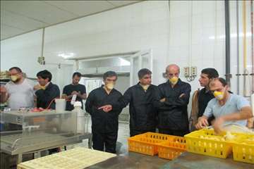 بازدید ریاست سازمان دامپزشکی کشور بهمراه هیئت روسی از مراکز تحت نظارت دامپزشکی گیلان(جوجه کشی و کشتا