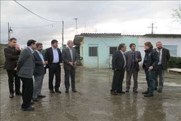 بازدید ریاست سازمان دامپزشکی کشور بهمراه هیئت روسی از مراکز تحت نظارت دامپزشکی گیلان(جوجه کشی و کشتا