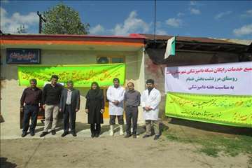 طرح تجمیع عملیات فنی دامپزشکی در مرز دشت خمام به مناسبت هفته دامپزشکی(13 مهر 95)