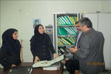 دیدار صمیمی مدیرکل با کارکنان