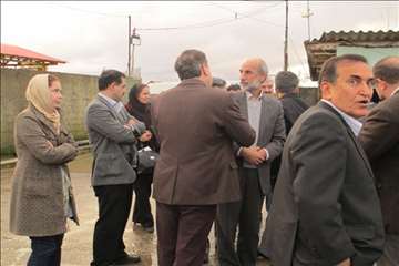 بازدید ریاست سازمان دامپزشکی کشور بهمراه هیئت روسی از مراکز تحت نظارت دامپزشکی گیلان(جوجه کشی و کشتا