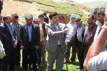 حمام ضد کنه  در مناطق ییلاقی گیلان