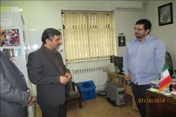 دیدار صمیمی مدیرکل با کارکنان