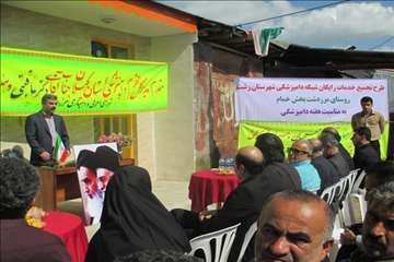 طرح تجمیع عملیات فنی دامپزشکی در مرز دشت خمام به مناسبت هفته دامپزشکی(13 مهر 95)