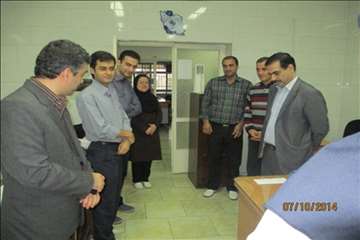 دیدار صمیمی مدیرکل با کارکنان