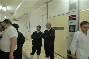 بازدید ریاست سازمان دامپزشکی کشور بهمراه هیئت روسی از مراکز تحت نظارت دامپزشکی گیلان(جوجه کشی و کشتا