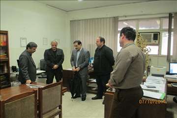 دیدار صمیمی مدیرکل با کارکنان