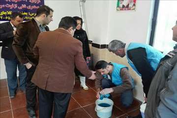 طرح ملی واکسیناسیون طیور روستایی گیلان بر علیه نیوکاسل (مرحله اول آذر 95)