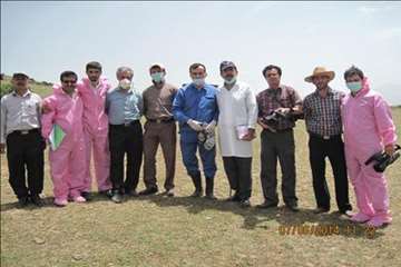 حمام ضد کنه  در مناطق ییلاقی گیلان