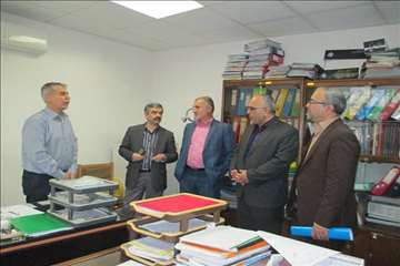 بازدید مدیر کل امور استانها از دامپزشکی گیلان