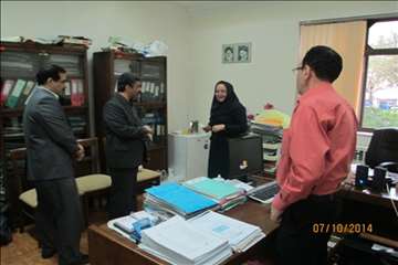 دیدار صمیمی مدیرکل با کارکنان