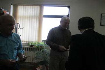 دیدار صمیمی مدیر کل با همکاران ( 4 شهریور 95 )