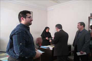 دیدار صمیمانه مدیرکل با همکاران بمناسبت روز دامپزشکی- 96 