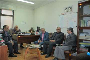 بازدید مدیر کل امور استانها از دامپزشکی گیلان