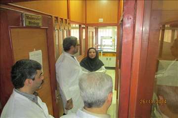 بازدید معاون تشخیص و درمان از آزمایشگاههای بخش دولتی استان گیلان