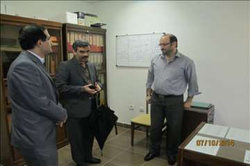 دیدار صمیمی مدیرکل با کارکنان