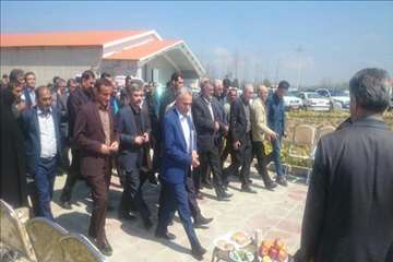 افتتاح کشتارگاه طیور مروارید صومعه در سفر ریاست محترم جمهوری