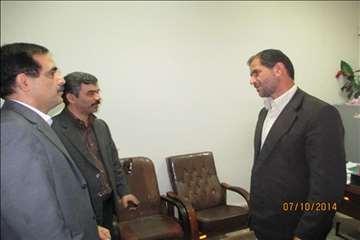 دیدار صمیمی مدیرکل با کارکنان