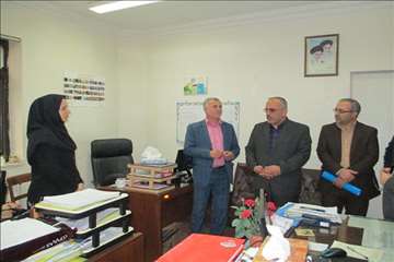 بازدید مدیر کل امور استانها از دامپزشکی گیلان