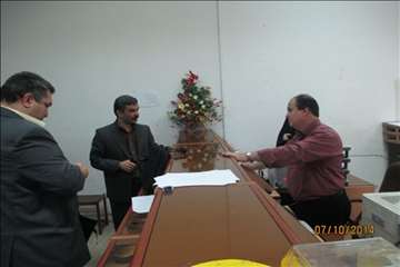 دیدار صمیمی مدیرکل با کارکنان