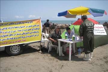 فعالیتهای شبکه دامپزشکی انزلی در جشنواره ملی اسب کاسپین