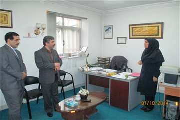 دیدار صمیمی مدیرکل با کارکنان