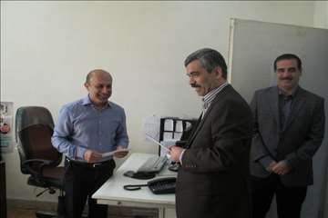 دیدار صمیمانه مدیرکل با همکاران بمناسبت روز دامپزشکی- 96 