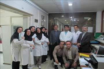 دیدار صمیمانه مدیرکل با همکاران بمناسبت روز دامپزشکی- 96 